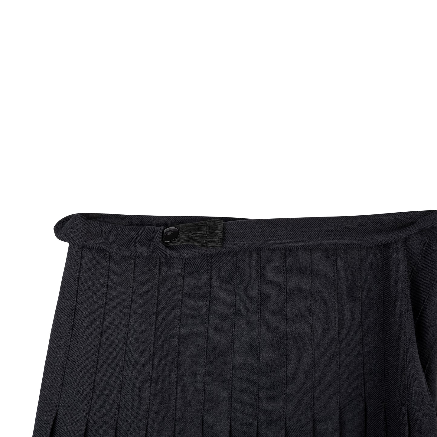 Navy Permanent Pleated Skirt - Narrow Pleats