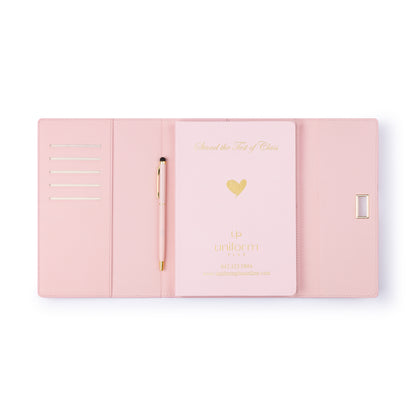 Pink Notebook & Pen Set