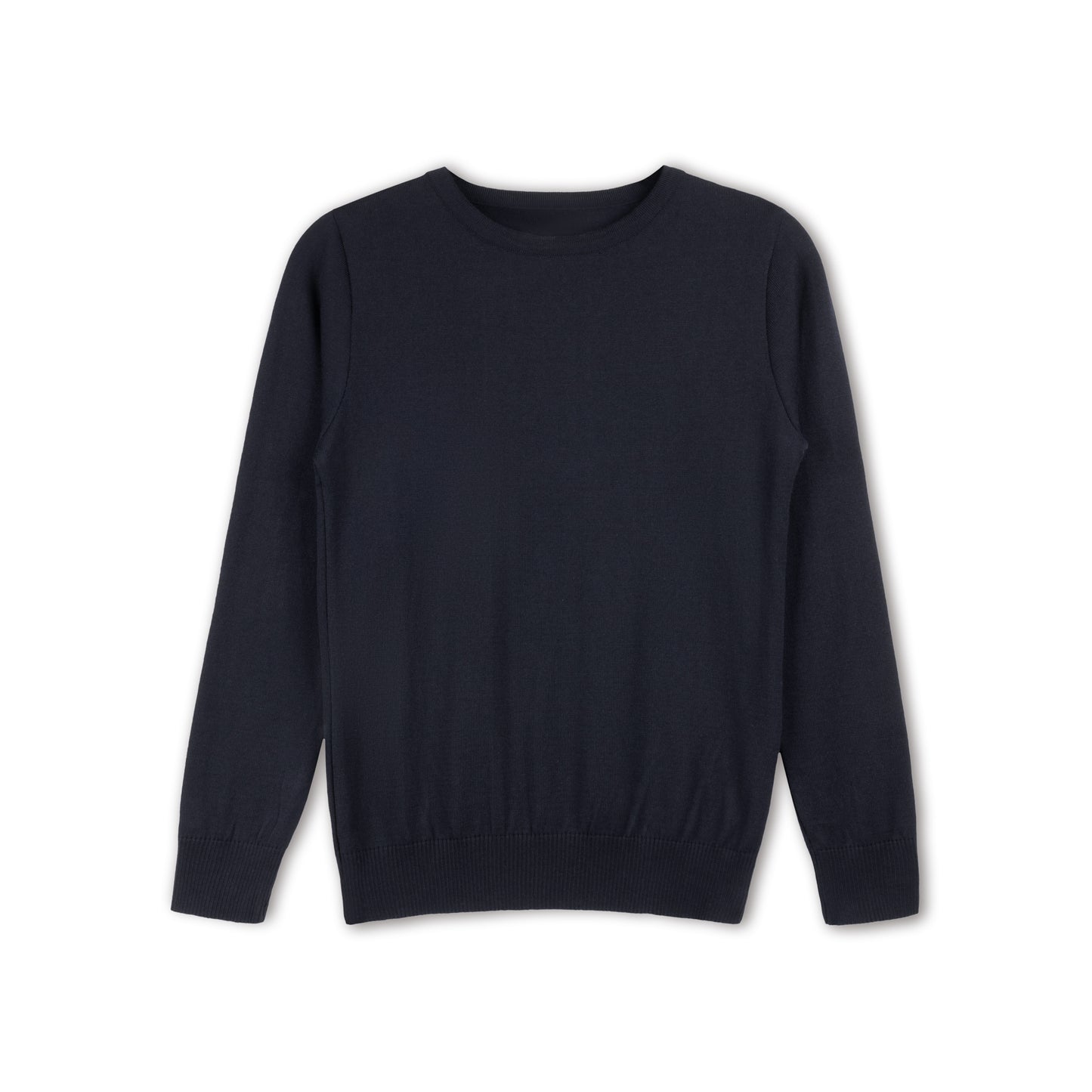 Crew Neck Sweater - Navy