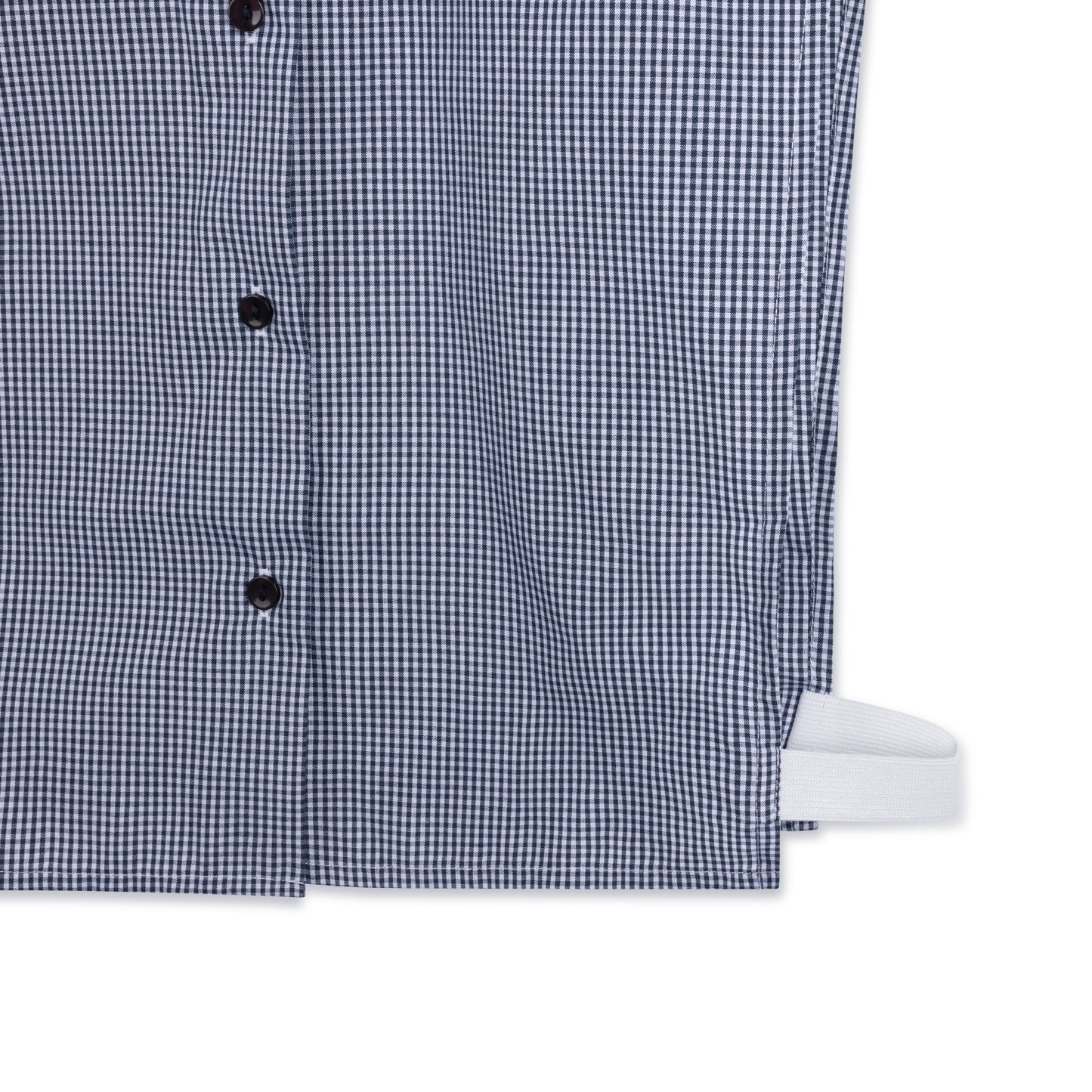 Navy & White Gingham Dickie