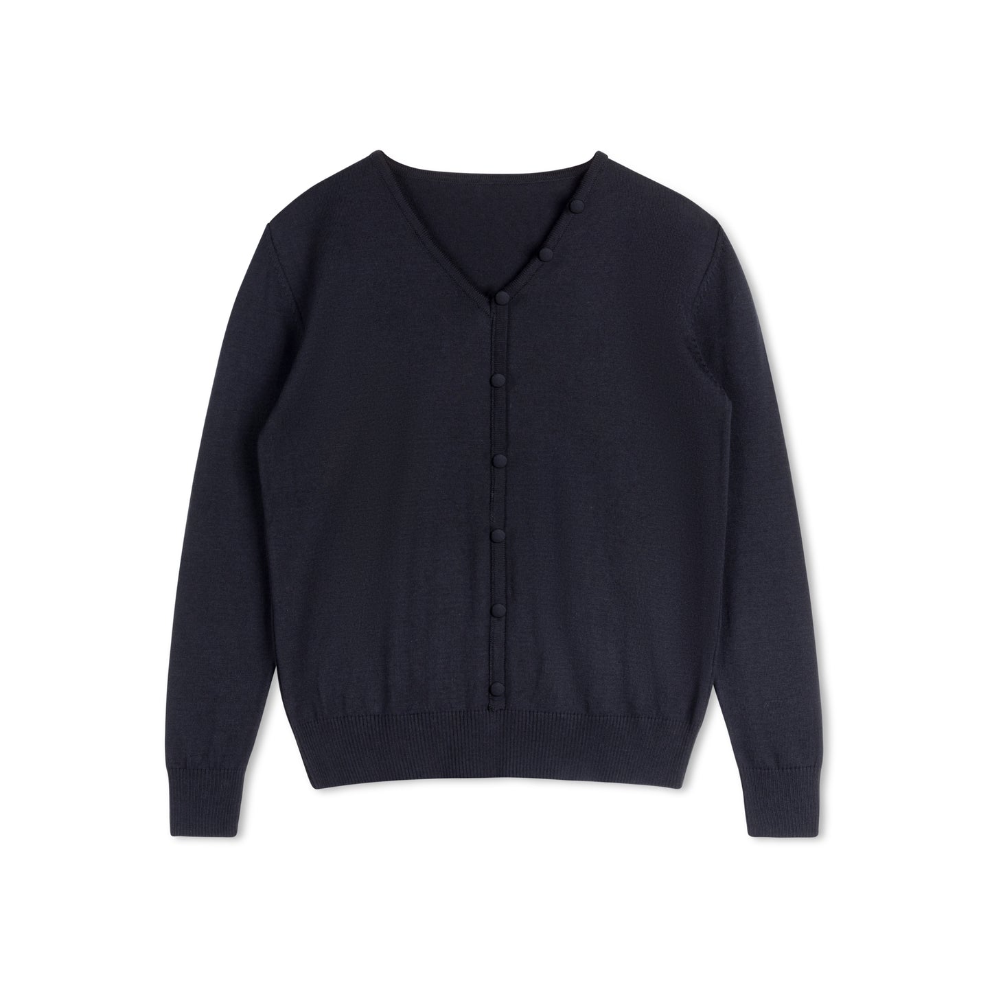 Button Sweater - Navy