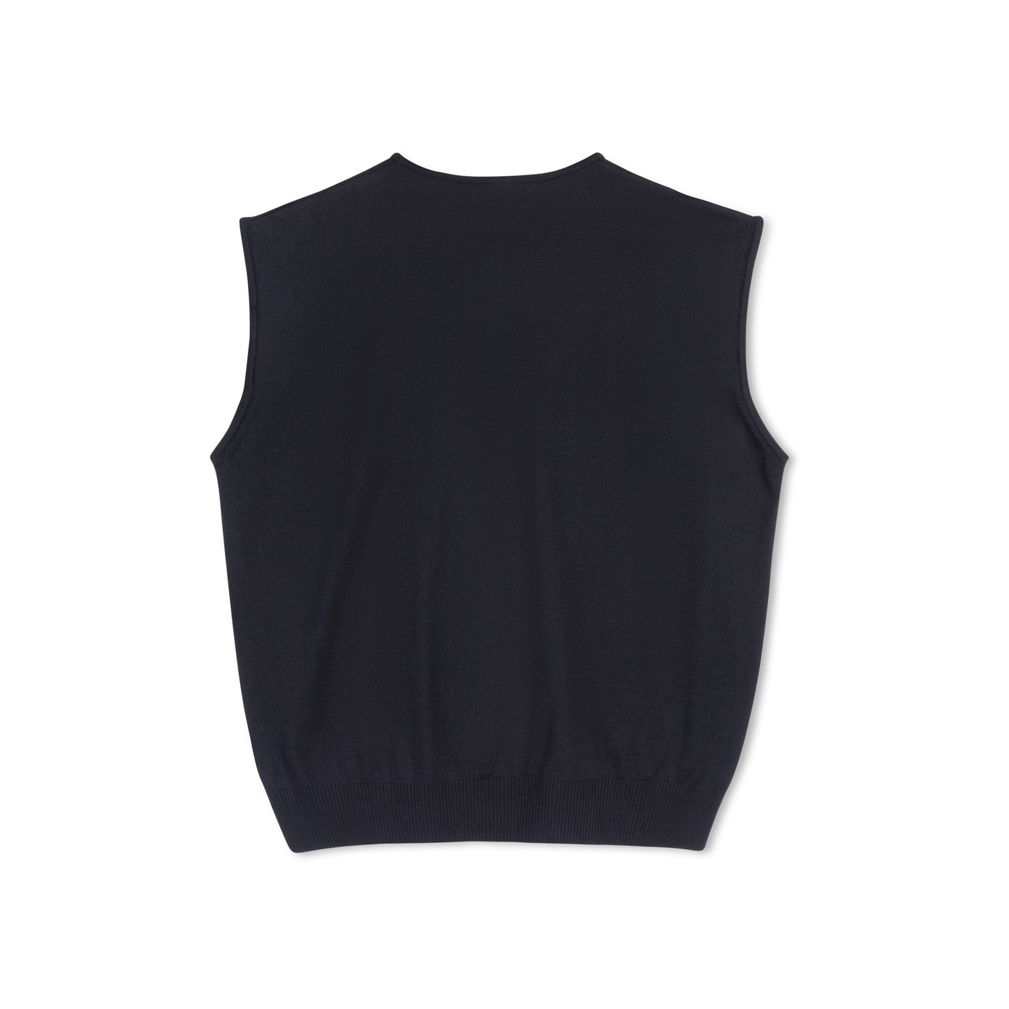 V Neck Vest - Navy