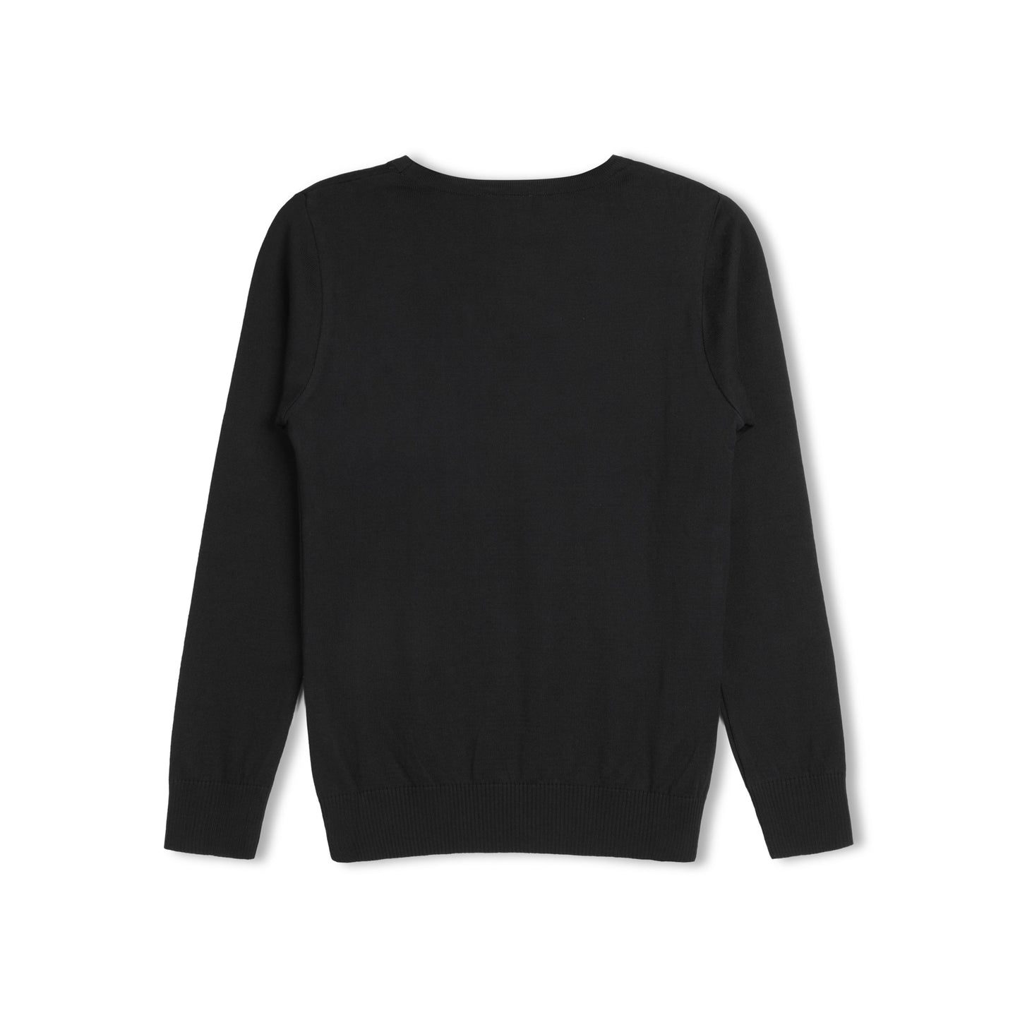 Crew Neck Sweater - Black