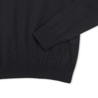 Crew Neck Sweater - Black