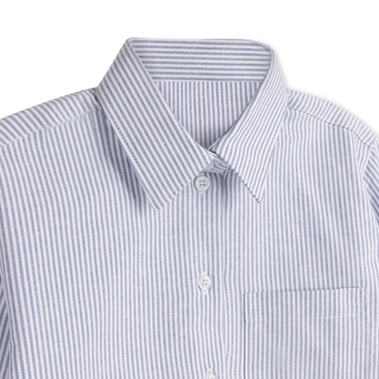 Blue & White Striped Shirt