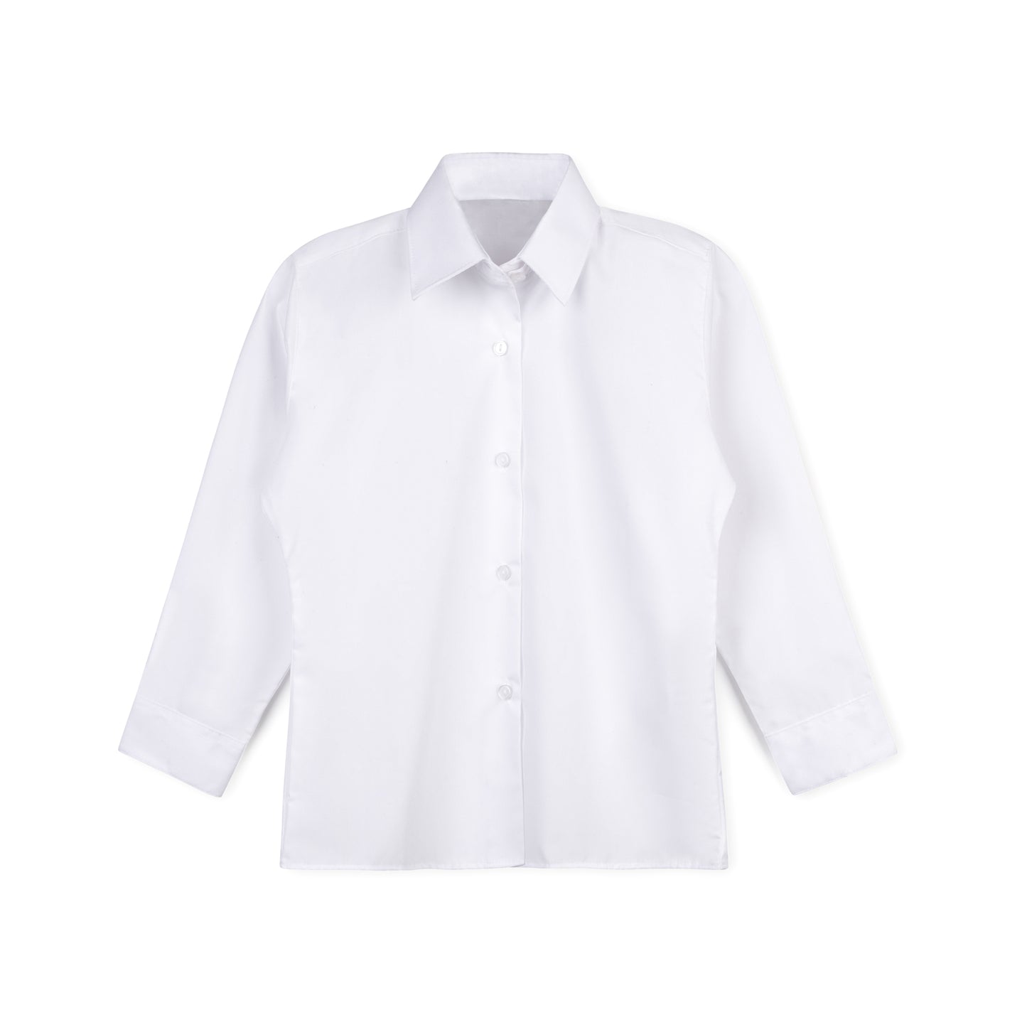 White School Shirt - Wide fit